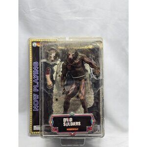 2004 Sota Toys Presents Dog Soldiers Brown Werewolf 8” Action Figure RARE